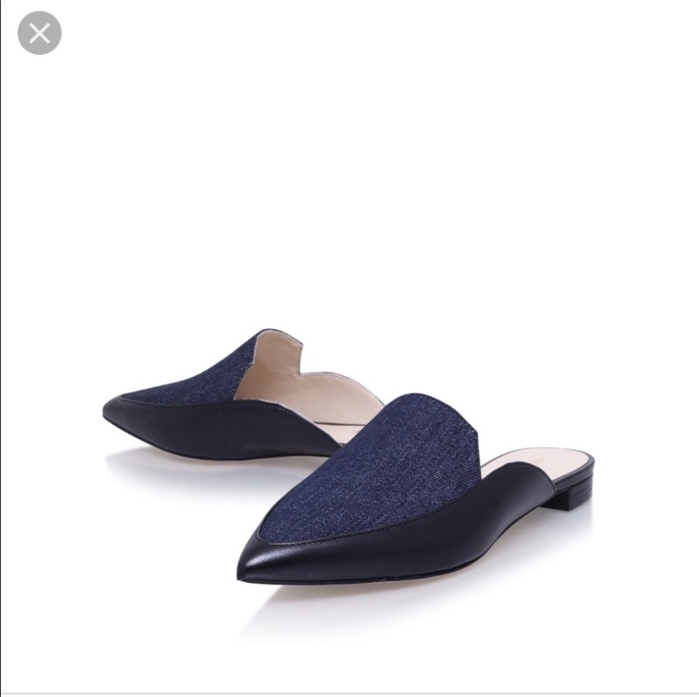 Nine West Alibelle mules sz 5